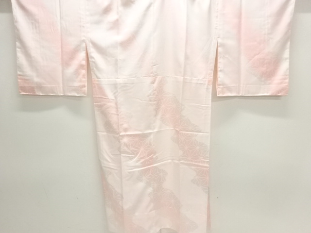 JAPANESE KIMONO / HITOE JUBAN / WOVEN MICHINAGADORI & ASANOHA